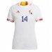Camisa de time de futebol Bélgica Dries Mertens #14 Replicas 2º Equipamento Feminina Mundo 2022 Manga Curta